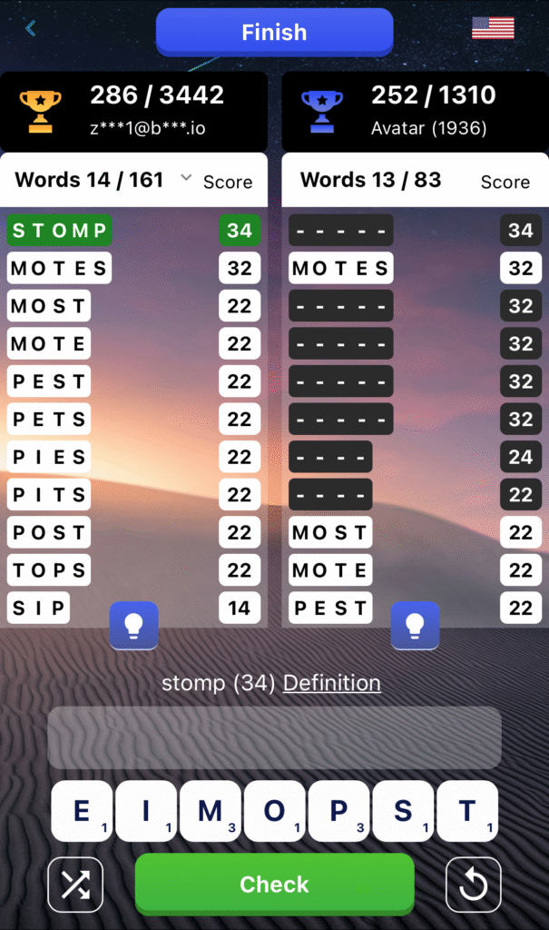 Word game
